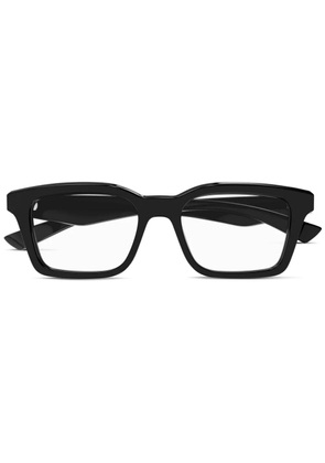 Alexander McQueen Eyewear square-frame glasses - Black