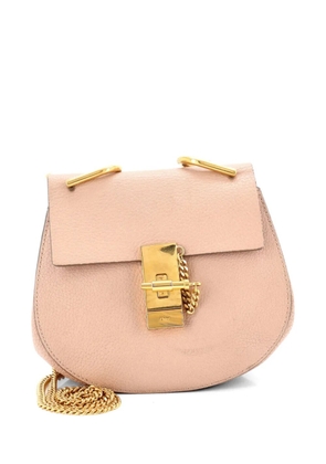 Chloé Pre-Owned Drew Leather Mini crossbody bag - Neutrals