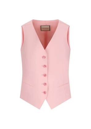 Tagliatore buttoned waistcoat - Pink