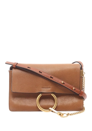 Chloé Pre-Owned 2010-2026 Medium Calfskin Faye crossbody bag - Brown