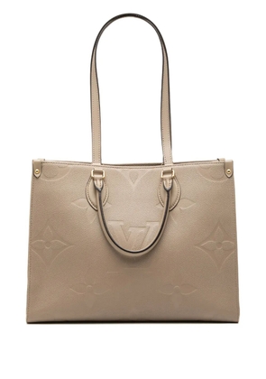 Louis Vuitton Pre-Owned 2021-2026 Monogram Empreinte OnTheGo MM satchel - Neutrals