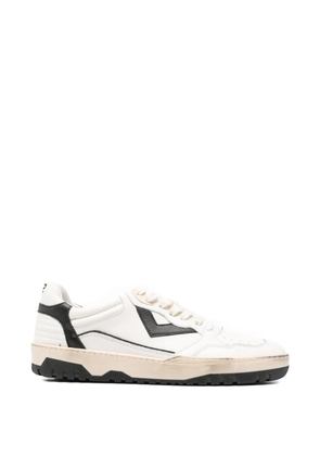 4B12 Olimpia panelled sneakers - White