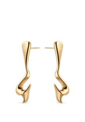 YOJ x Potoska Avro drop earrings - Gold