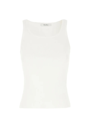 Max Mara ribbed-knit tank top - Neutrals