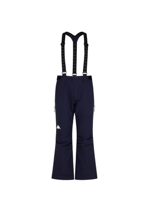 Kappa logo-detail ski pants - Blue