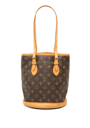 Louis Vuitton Pre-Owned 2005 Monogram Petit bucket bag - Brown