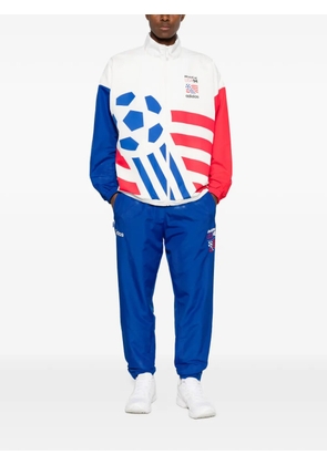 adidas logo-embroidered track pants - Blue