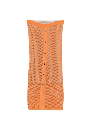 Iceberg snap-button-fastening midi skirt - Blue