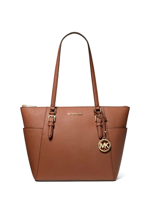 Michael Kors Charlotte zip-top tote bag - Brown