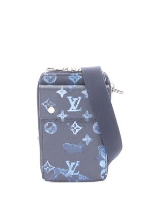 Louis Vuitton Pre-Owned 2021 Monogram Ink Watercolor Phone Pouch crossbody bag - Blue