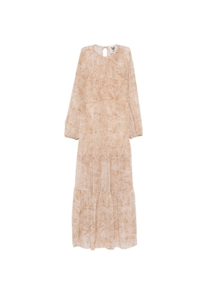 Aniye By paisley-pattern maxi dress - Neutrals