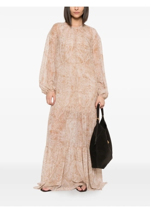 Aniye By paisley-pattern maxi dress - Neutrals
