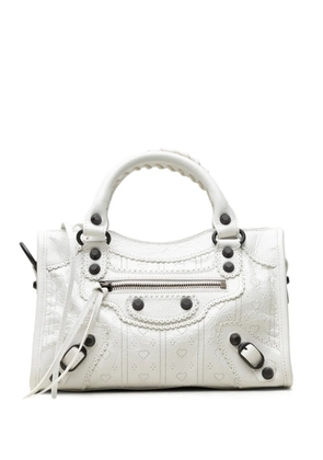 Balenciaga mini City tote bag - White