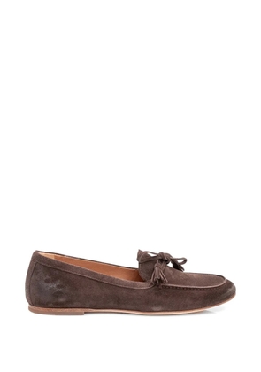 ducanero tassel-detail suede loafers - Brown