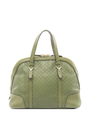 Gucci Pre-Owned 2000s Nice micro GG Guccissima tote bag - Green