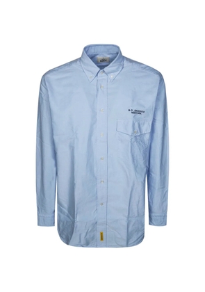 B.D. Baggies logo-embroidered button-down shirt - Blue