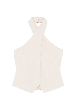 Federica Tosi backless button jacket - Neutrals