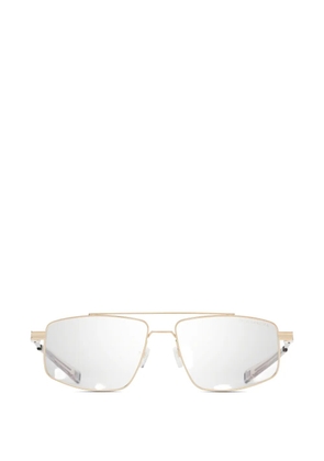 Dita Eyewear rectangle-frame double-bridge glasses - Gold