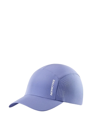 Salomon perforated panelled cap - Purple