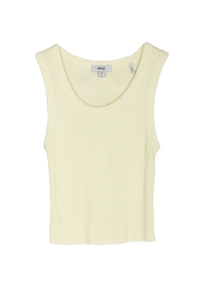AGOLDE Poppy ribbed tank top - Yellow