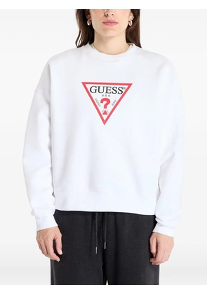 GUESS USA logo-print sweater - White