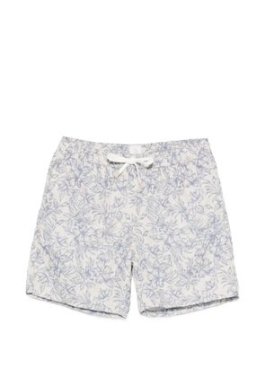 Eleventy floral-print swim shorts - Neutrals