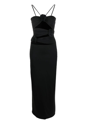 Maygel Coronel cut-out midi dress - Black