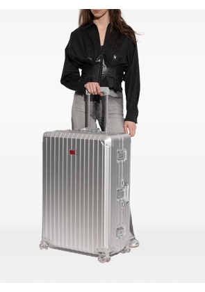 Diesel grooved suitcase - Silver