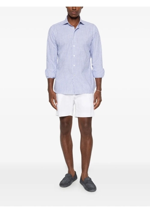 BORRIELLO NAPOLI striped shirt - Blue