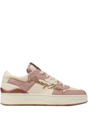 Jimmy Choo Florent/F embroidered sneakers - Neutrals