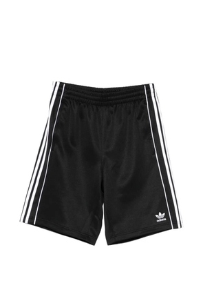 adidas side-stripe shorts - Black