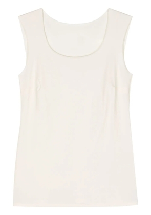 Patrizia Pepe round-neck tank top - Neutrals