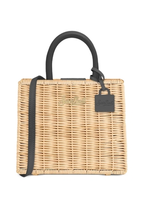 MC2 Saint Barth Shop Bag straw tote bag - Neutrals