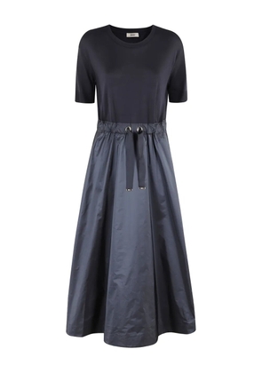 Herno short sleeve dress - Blue