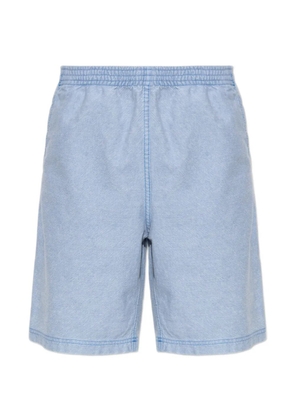 American Vintage elasticated-waistband shorts - Blue