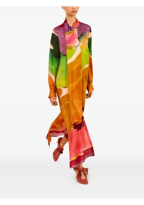 Ulla Johnson Critique silk maxi dress - Orange