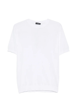 Cenere GB fine-knit T-shirt - White