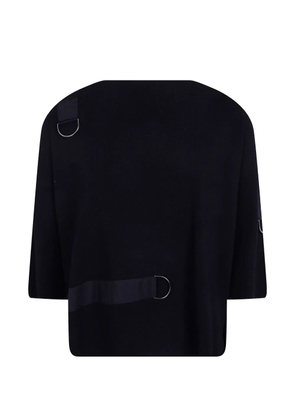 PierAntonioGaspari D-ring strap sweater - Black