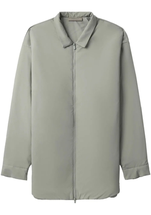 FEAR OF GOD ESSENTIALS logo-print padded shirt jacket - Grey
