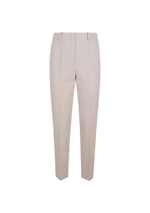 Incotex elasticated-waistband pressed-crease trousers - Neutrals