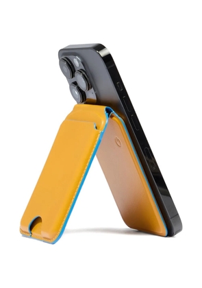 PIQUADRO MagSafe leather wallet - Yellow
