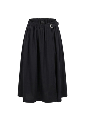 PINKO Calimera buckle-strap skirt - Black