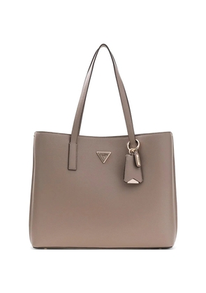 GUESS USA Meridian charm-detail tote bag - Neutrals