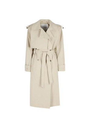 HERSKIND Astra double-breasted trench coat - Neutrals