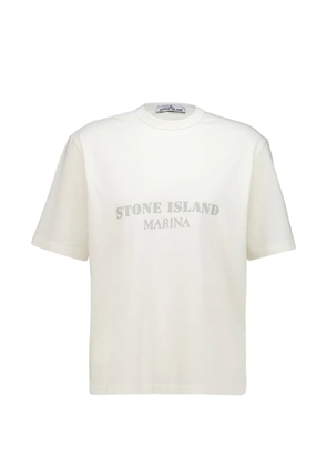 Stone Island Marina logo-print t-shirt - Neutrals