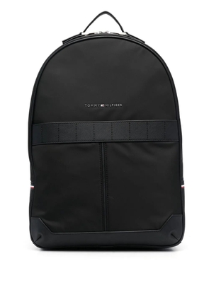 Tommy Hilfiger structured top handle backpack - Black