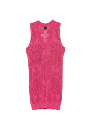 PINKO V-neck mini dress