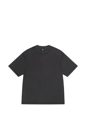 Stüssy logo-embroidered jersey T-shirt - Grey