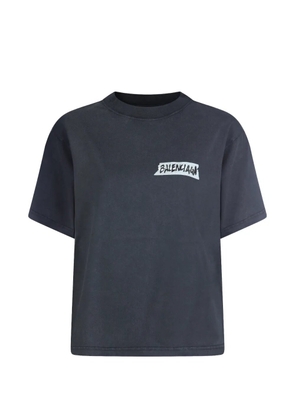 Balenciaga logo-print T-shirt - Black