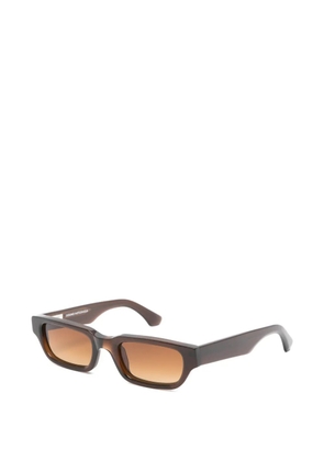 Chimi Core 10 rectangle-frame sunglasses - Brown